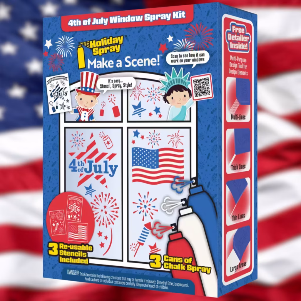4th of July Chalk Spray Kit by Holiday Spray