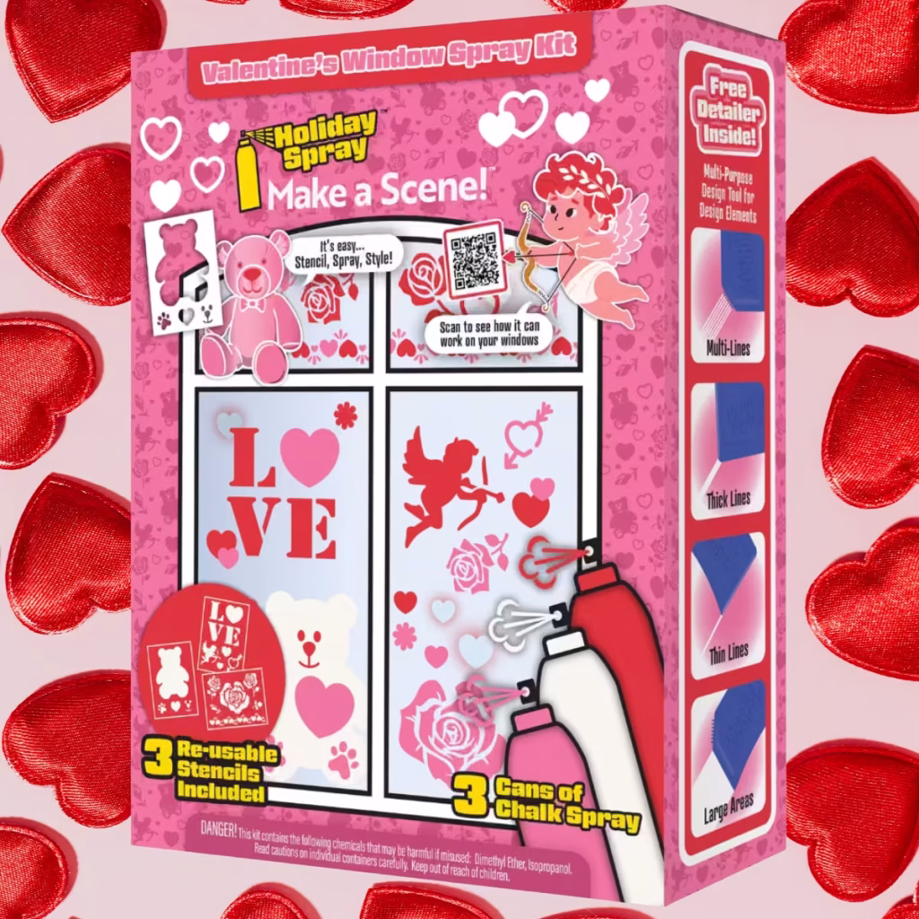 Valentine's Day Chalk Spray Kit by Holiday Spray
