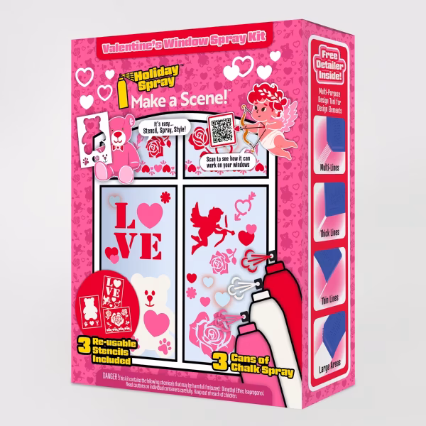 Chalk Spray Valentine's Kit by HolidaySpray